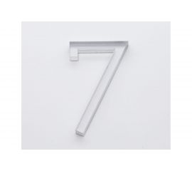 Цифра дверная 7 Brante LOFT 60 мм матовый хром 150186 