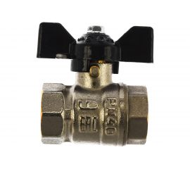 Шаровой кран LD Pride латунный, внутренняя/внутренняя резьба, ручка-бабочка, 1/2"" 47.15.B-B.Б 