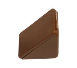 Мебельный уголок с шурупом Невский Крепеж темно коричневый 6 шт 822889 