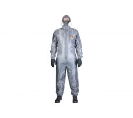 Малярный многоразовый комбинезон JetaSafety серый JPC95G-XL 