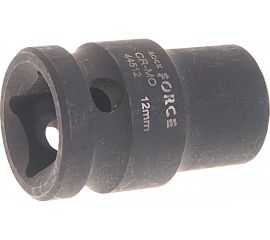 Головка торцевая 6-гранная ударная 12 мм, 1/2"", L=40 мм ROCKFORCE RF-44512 
