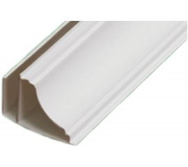 Галтель СХТ ПВХ белая 8-10х3000 мм ПрПа004 