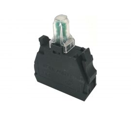 Зеленый ламповый блок с вынесеным светодиодом Briswik LAY4-EV3-24V 