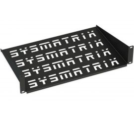 Консольная полка SYSMATRIX, 1U глубина 250 в телекоммуникационный шкаф SH 2503.900 