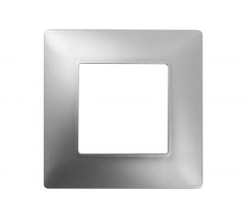 Рамка ЭРА 14-5001-03 на 1 пост, Elegance, алюминий Б0034383 