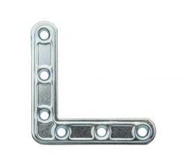 Мебельный плоский уголок ALDEGHI LUIGI SPA 70х70х15 мм, оцинкованный 153AZ77 