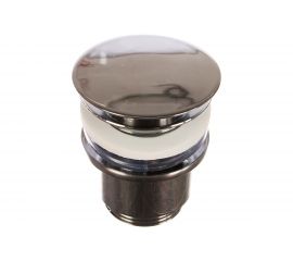 Выпуск для раковины ORE W114PB с переливом 11/4, нажимной, пробка 68 мм, металл 7079988607306 