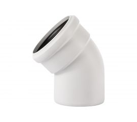 Отвод Ostendorf для бесшумной канализации 45 градусов, 110 мм 335120 