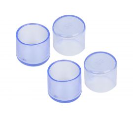 Протекторы-насадки на ножки стула VETTA ПВХ, 25x27 мм, 4 шт. 639-008 