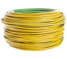 Провод ОРЕОЛ ПуВ нг А LS 1х2,5 желто-зеленый 50м 83245 
