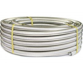 Гофрированная труба Stahlmann из нержавеющей стали SS304 15А, бухта 50м 060545 