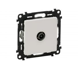 Механизм розетки TV Legrand Valena Life с топологией звезда 0-2400 МГц белый 753451 