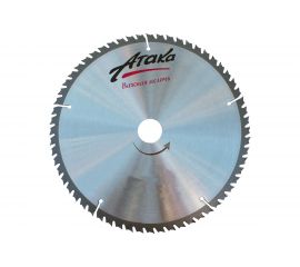 Диск пильный по дереву (250х32 мм; 80T; б/рез тон.) АТАКА 8078940 