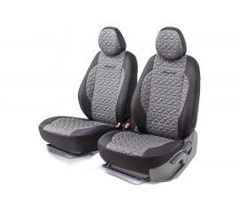 Получехлы на передние сиденья AUTOPROFI SOFT SFT-0405 BK/D.GY 