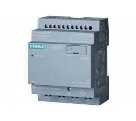 Микроконтроллер Siemens LOGO! 12/24RCEO, 8 DI 4 AI 4 DO, БЕЗ дисплея 6ED10522MD080BA1 
