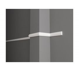Стеновой молдинг Decor-Dizayn ударопрочный влагостойкий под покраску 30Х13Х2000 мм 157А 