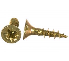 Саморез КРЕП-КОМП желтый цинк POZY 3х12 5000шт жд312ф 