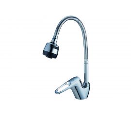 Смеситель для кухни Solone с гибким изливом LOP4-B043 