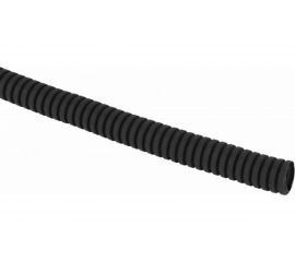Гофрированная труба Ruvinil ПНД d16мм легкая с протяжкой черный упаковка 20м 2160120 