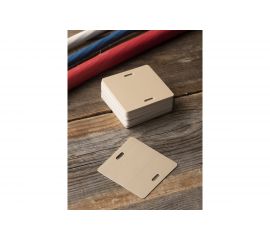 Маркировочная мягкая бирка EKF У-134М 100 шт. большой квадрат PROxima SQmm-134-bs 