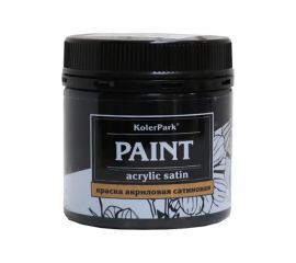 Краска акриловая сатиновая черная Palizh Koler Park 50 мл КР.02-0,05 11606923 