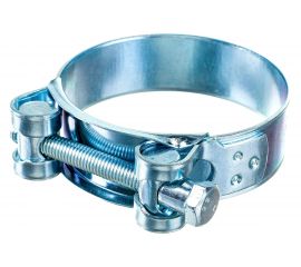 Силовой хомут Nord-Yada Д: 68-73 мм, Ш: 24 мм, Т: 1.5 мм, болт: М8х70, оцинкованная сталь 905999 