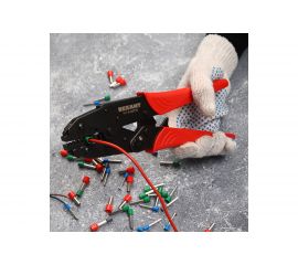 Кримпер для обжима двойных штыревых наконечников REXANT 2x0.5-6.0 мм² HT-5-26TW 12-3222 