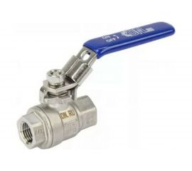 Нержавеющий полнопроходной кран DN.ru КШМП.316.230 Ду40 Ру63 SS316 резьбовой DN.ru-КШМП.316.230-040-h 