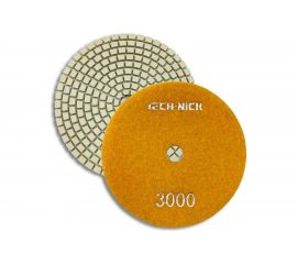 Круг алмазный гибкий шлифовальный АГШК WHITE NEW (100x2.5 мм; Р3000) TECH-NICK 128.120.6748 