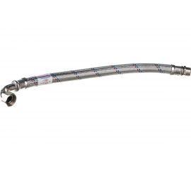 Подводка для воды TР-сантехника Гигант, нержавеющая сталь, 50 см, в/н 3/4, угловая 26385 