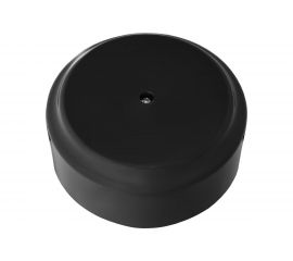 Монтажная коробка Bylectrica КМ-450 открытой установки, без сальников, диаметр 80 мм, серия РЕТРО, черный, КМ-450 