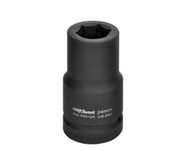 Головка ударная шестигранная удлиненная (24 мм; 1DR) AV Steel AV-740124 