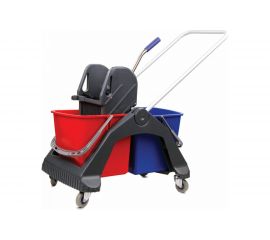 Уборочная тележка BRABIX 2 съемных ведра 30 л 606661 