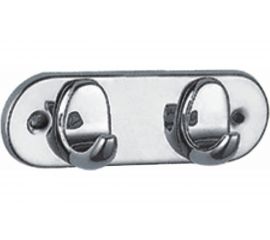 Настенные крючки для полотенец HAIBA металлические, хром HB1505-2 