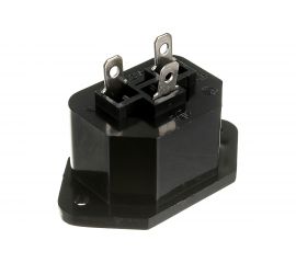 Сетевое гнездо REXANT 3 pin 10А на корпус 11-0002-9 