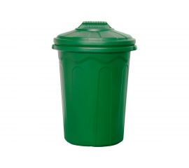 Бочка-бак 100л. хозяйственная, с крышкой цв. зелёный Тара.ру 25663 