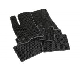 Коврики Vicecar ЕВА / EVA / ЭВА для Kia Carens III 2006-2012 EV23023-темносерый 