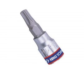Головка-бита торцевая 1/4"", TORX с отверстием, T40Н, L=37 мм KING TONY 203740 