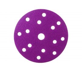 Круг шлифовальный Purple PP627 (150 мм; 15 отверстий; Р80; 100 шт) Hanko PP627.150.15.0080 