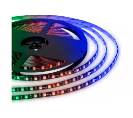 Комплект адресной ленты Apeyron 24В, 14,4Вт/м, smd5050, 60д/м, IP65, подложка 10мм (черная), 10м/ 10-102 