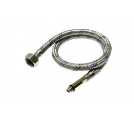 Подводка для смесителей СТМ сталь 1/2xM10x100 см., длинный штуцер CWFLS100 