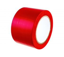 Лента ПВХ для разметки Mehlhose GmbH толщина 150 мкм цвет красный KMSR07533 