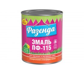 Эмаль Ленинградские краски Фазенда ПФ-115 красная 0,9 кг 24300 