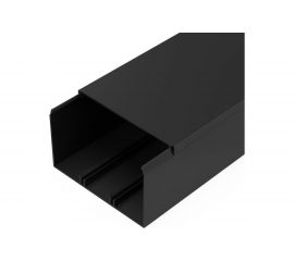 Кабель-канал Промрукав черный 2-й замок в п/э 100x60 2м PR03.0222 
