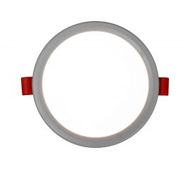 Светодиодная круглая встраиваемая панель OGM с регулировкой, 6Вт, 500Лм, ДБ, 100х20мм. LP-02 