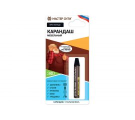 Мебельный карандаш Мастер Сити (блистер; орех Канада) 2031306 