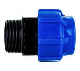 Муфта ПОЛИТЭК с наружной резьбой 50х2 50030250 