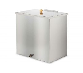 Навесной бак для печи Русичъ 22«АКВА» Везувий 40 л, AISI 439 ВЗ12585 