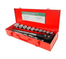 Набор 12-гранных торцевых головок 3/4, 22-50мм, 14шт в кейсе JTC-T615M 