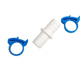 Соединитель для шлангов 3/4x3/4 с 2-мя хомутами универсальный ДТРД 4W_2222_02HА003.02.1026 